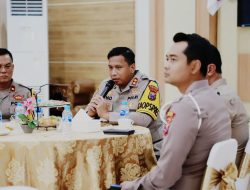 Diskusi Kamtibmas, Kapolres Kediri Ajak Coffee Morning Pejabat Utama Polres Kediri