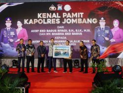Pisah Sambut Kapolres Jombang Berlangsung Penuh Keakraban