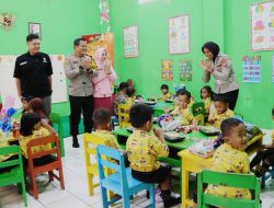 Wujudkan Asta Cita, Polres Jombang Berkolaborasi Dengan HIPMI Berbagi Makanan Bergizi di TK Bhayangkari