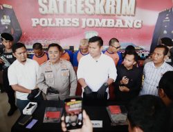 Polisi di Jombang Tangkap 5 Pelaku dan Amankan 5 Unit Sepeda Motor Hasil Curian