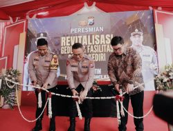 Kapolda Jatim Meresmikan Revitalisasi Gedung Mapolres Kediri