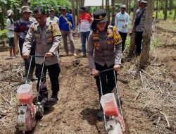 Ketua DPD HKTI Jatim Apresiasi Kapolsek Ambulu Polres Jember Sukseskan Program Ketahanan Pangan