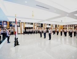 Kapolri Pimpin Kenaikan Pangkat 22 Pati Polri