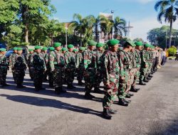 Perkuat Kesatuan Dan Persatuan Bangsa, Kasdim 0808/Blitar Hadiri Upacara Hari Cinta Tanah Air Di Kota Blitar