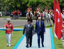Polsatwa Korsabhara Baharkam Polri Sukses Dukung Kunjungan Kenegaraan Presiden Turki ke Istana Bogor