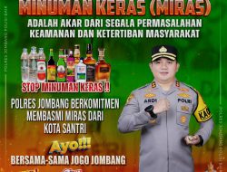 Kapolres Jombang Tegas Berantas Peredaran Miras, Dimulai dari Internal Kepolisian