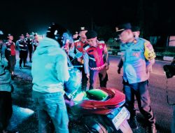Polres Nganjuk Gelar Patroli SREG, Antisipasi Balap Liar dan Kejahatan Jalanan