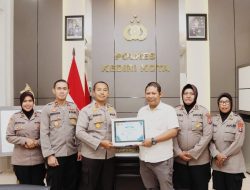 Kapolres Kediri Kota Terima Penghargaan Dari KPPN