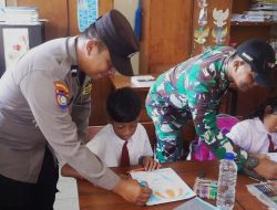 Kompak TNI-Polri di Trenggalek Semangati Pelajar SLB untuk Masa Depan Gemilang