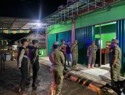 Jelang Bulan Suci Ramadhan Jajaran Samapta Polres Mesuji dan Satuan Pol PP Adakan Patroli Dialogis ke Tempat tempat Hiburan Malam