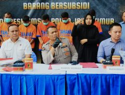 Polda Jatim Berhasil Ungkap Kasus Oplos LPG di Jombang Empat Tersangka Diamankan