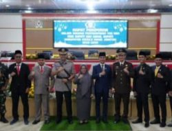Rapat Paripurna DPRD Dalam Rangka Penyampaian Visi dan Misi Bupati dan Wakil Bupati Terpilih Kabupaten Mesuji Periode 2025-2030