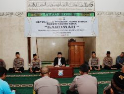 Polres Kediri Kota Gelar Karomah, Meningkatkan Ketaqwaan di Bulan Suci Ramadhan