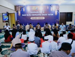 Safari Ramadhan Polres Gresik Gelar Doa dan Buka Bersama Anak Yatim