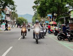 Kapolres Kediri Kota Pimpin Patroli, Pastikan Keamanan Jelang Berbuka Puasa