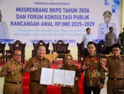 Bupati Mesuji Menghadiri Musrembang RKPD 2026 dan Forum Konsultasi Publik RPJMD 2025-2029