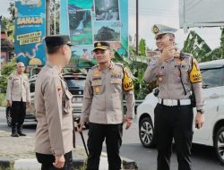 Polres Nganjuk Gelar Apel Kesiapan Pengamanan Unjuk Rasa Aliansi Mahasiswa Tolak UU TNI