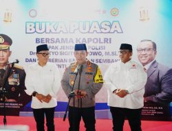 Buka Bersama Dengan Buruh, Kapolri Sampaikan Kabar Gembira