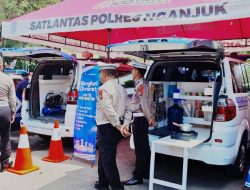 Mudik Auto Nyaman! Satlantas Polres Nganjuk Hadirkan Cafe & Bengkel Gratis