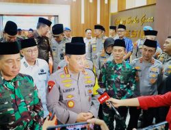 Perkuat Silaturahmi, Kapolri-Panglima TNI Hadiri Safari Ramadhan di Polda Lampung