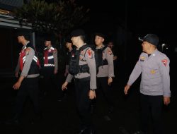 Polres Mojokerto Intensifkan Patroli Rumah Kosong yang Ditinggal Mudik