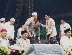 Kapolres Blitar Kota Hadiri Haul Akbar di Majelis Ta’lim Sabilu Taubah Bersama Forkopimda Blitar Raya