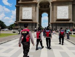 Sat Samapta Polres Kediri Patroli Tempat Wisata Berikan Rasa Aman Pada Pengunjung