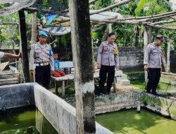 Kapolsek Purwoasri Tinjau Langsung Program RPL di Dusun Nglongge