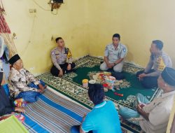 Polres Lamongan Berikan Santunan dan Tali Asih kepada Keluarga Korban Laka KA di Pucuk