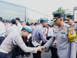 Kapolres Kediri Kota Gelar Halal Bihalal Bersama Personel dan Polsek Jajaran Dalam Suasana Idul Fitri 1446 H/2025 M