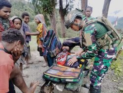 Langkah Kecil di Dambed, Makna Besar dari Satgas TNI yang Mengobati