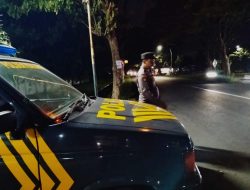 Polisi Kediri Intensifkan Patroli Malam Minggu, Cegah 3C dan Jaga Kondusifitas Wilayah