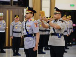 Pelantikan Astamaops Kapolri, Komjen Pol Imam Sugianto Serah Terima Jabatan kepada Irjen Pol Akhmad Wiyagus