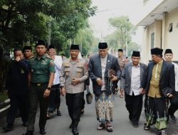 Perkuat Silaturahmi Polres Mojokerto bersama MUI Gelar Halal Bihalal