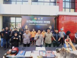 Respon Cepat Polres Bojonegoro Berhasil Ungkap Jaringan Peredaran Uang Palsu, 4 Tersangka Diamankan