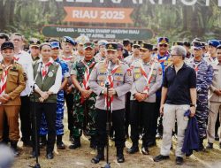 Kapolri Pimpin pembukaan Jambore Karhutla Riau 2025: pemuda ujung tombak penjaga kelestarian lingkungan