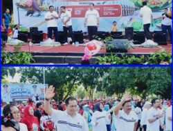 Gelar Tasyakuran Masal 1088 Tumpeng Dalam Memeriahkan Hari Jadi Nganjuk ke-1088