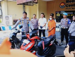 Hanya Butuh Waktu 6 Jam Polres Ngawi Berhasil Amankan Tersangka Curanmor di Bringin