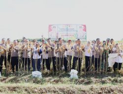 Polres Kediri Kota bersama Warga Tani Panen Raya Jagung, Wujud Nyata Dukung Swasembada Pangan