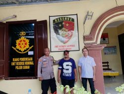 Unit Reskrim Polsek Gurah Amankan Seorang Pria Di Duga Pelaku Penipuan Orderan Fiktif