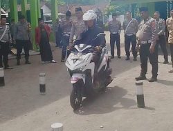 Satlantas Polres Kediri Mensosialisasikan Tertib Berlalulintas Pada Santri & Santriwati Di Ponpes Darul Fathin Tegalrejo Badas Kab Kediri