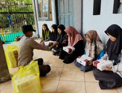 Polsek Kepung Berbagi Kasih di Panti Asuhan Budi Mulia