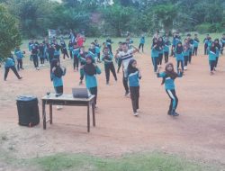 SD Negeri O6 Simpang Pematang Gelar senam Anak Indonesia Hebat ,Guna Menyiapkan Anak Didiknya Sehat ,Berpertasi Dalam Menyongsong Masa Depan