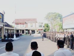 Kapolres Kediri Kota Pimpin Upacara Hari Lahir Pancasila 2025