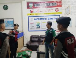 Waspadai Potensi Banjir Rob, Polres Pelabuhan Tanjungperak dan BMKG Kolaborasi Pantau Pesisir Surabaya