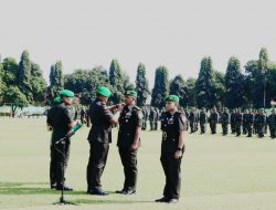 Danrem 081/DSJ Pimpin Sertijab Danyonif 511/DY Badak Hitam Blitar