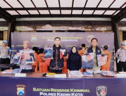 Polres Kediri Kota Berhasil Amankan 4 Wanita Komplotan Pencurian Lintas Provinsi yang Videonya Viral