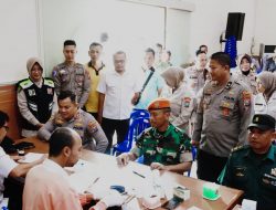 HUT Bhayangkara ke-79, Polres Jombang Peduli Sesama Lewat Aksi Donor Darah