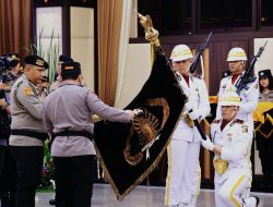 *Kapolri Pimpin Upacara Pemuliaan Nilai-Nilai Tribrata Dalam Rangka HUT Bhayangkara ke-79