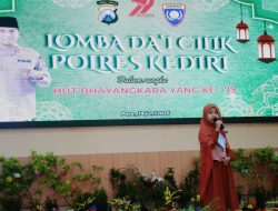 *Polres Kediri Menggelar Lomba Da.i Cilik Jelang Hari Bhayangkara Ke 79*